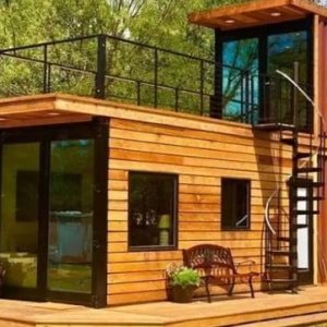 alojamiento en casas fabricadas con contenedores