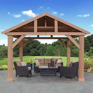fabricacion de kioscos en madera