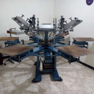 Pulpos Para Estampacion Serigrafia 4 Brazos 6 Estaciones Manuales Automaticas REW TY56HU9