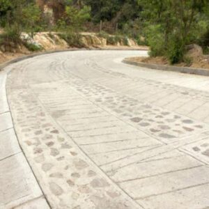 La placa huella es un sistema de pavimentación