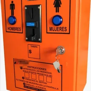 Maquinas Electronicas De Monedas Para Uso De Baños 500 Pesos 1000 Pesos Apertura ABFGH67F89